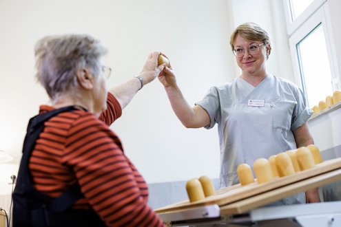 Ergotherapeutische Behandlung am Krankenhaus Martha-Maria Halle-Dölau