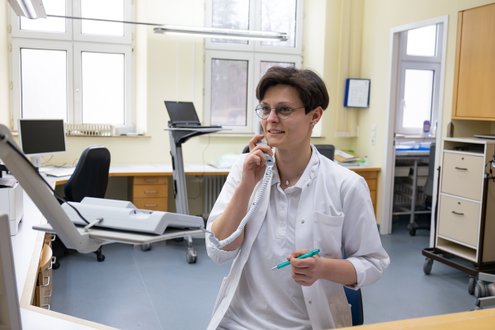 Koordinatorin Dr. Juliane Künzel im Onkologischen Zentrum am Krankenhaus Martha-Maria Halle-Dölau