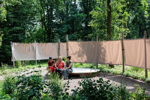 Ein Gespräch in den Orten der Besinnung