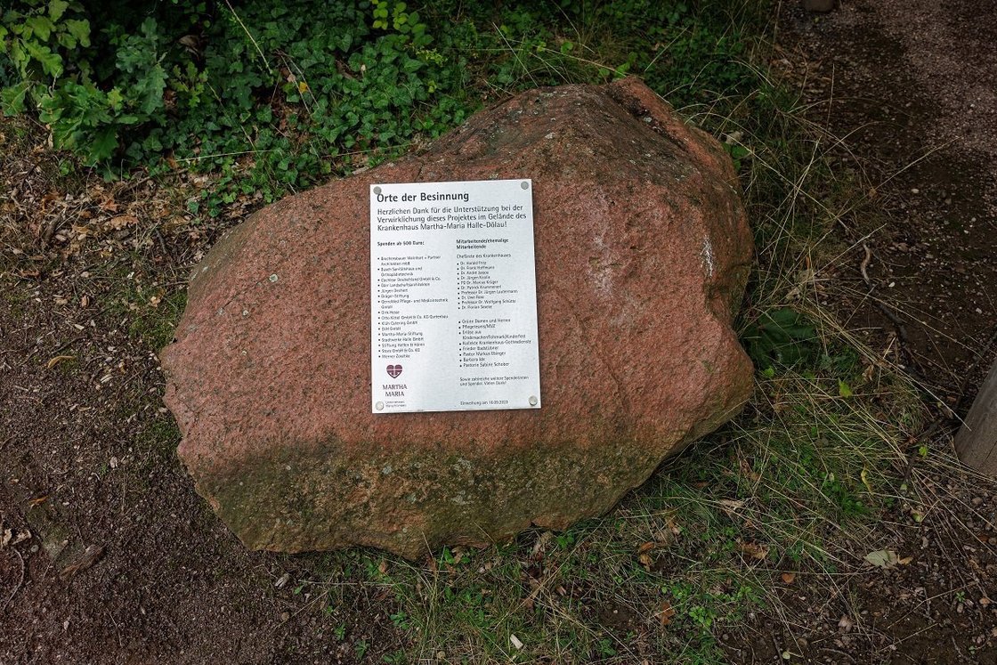 Die Orte der Besinnung am Krankenhaus Martha-Maria Halle-Dölau