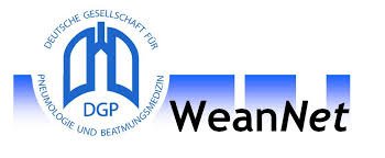 Logo der Deutschen Gesellschaft für Pneumologie und Beatmungsmedizin, WeanNet.